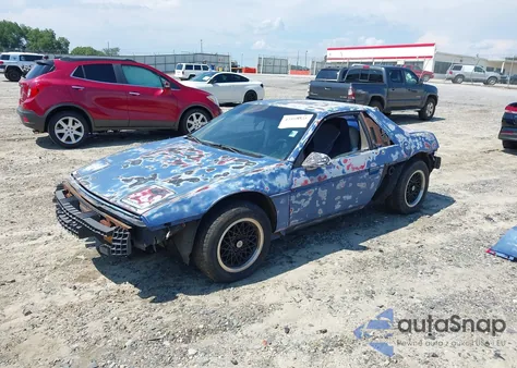 1988 Pontiac Fiero из США, поврежденный, VIN 1G2PE11R7JP201894